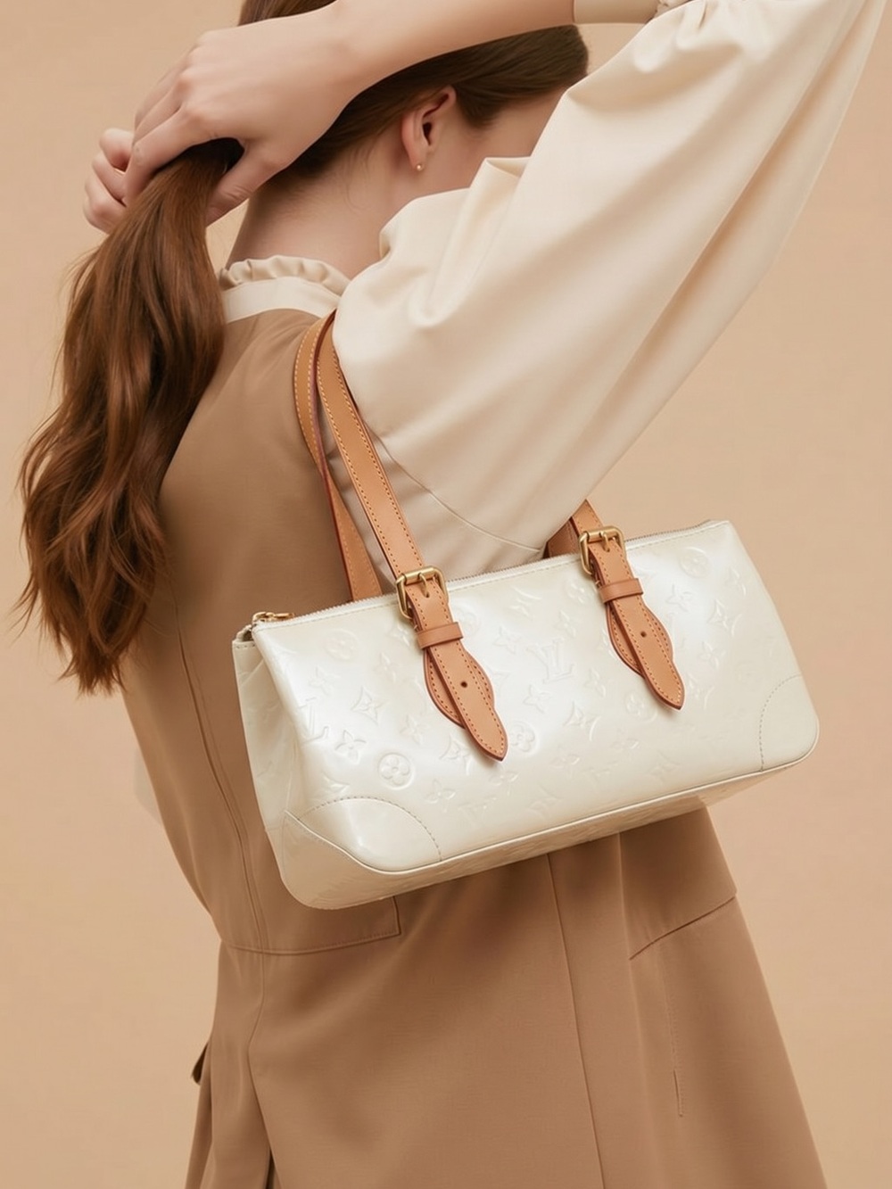 LOUIS VUITTON Monogram Vernis Rosewood Avenue handbag